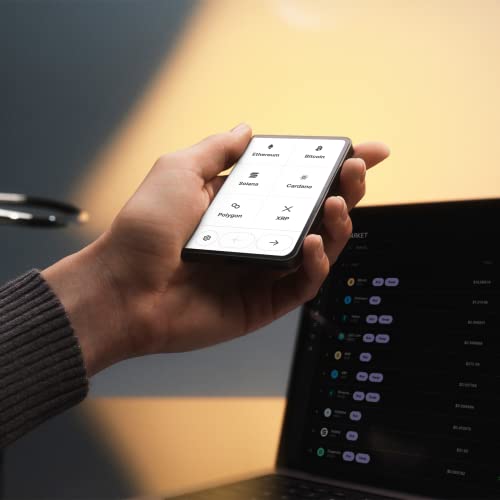 Ledger STAX - Billetera cripto de próxima generación con Pantalla táctil Segura E Ink Curva