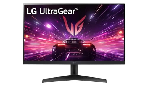 LG 24GS60F B - Monitor Ultragear, 24 Pulgadas, FHD 1080p, 16:9; Panel IPS, 1920x1080, Clasificación E, 180 Hz, 1ms, Negro