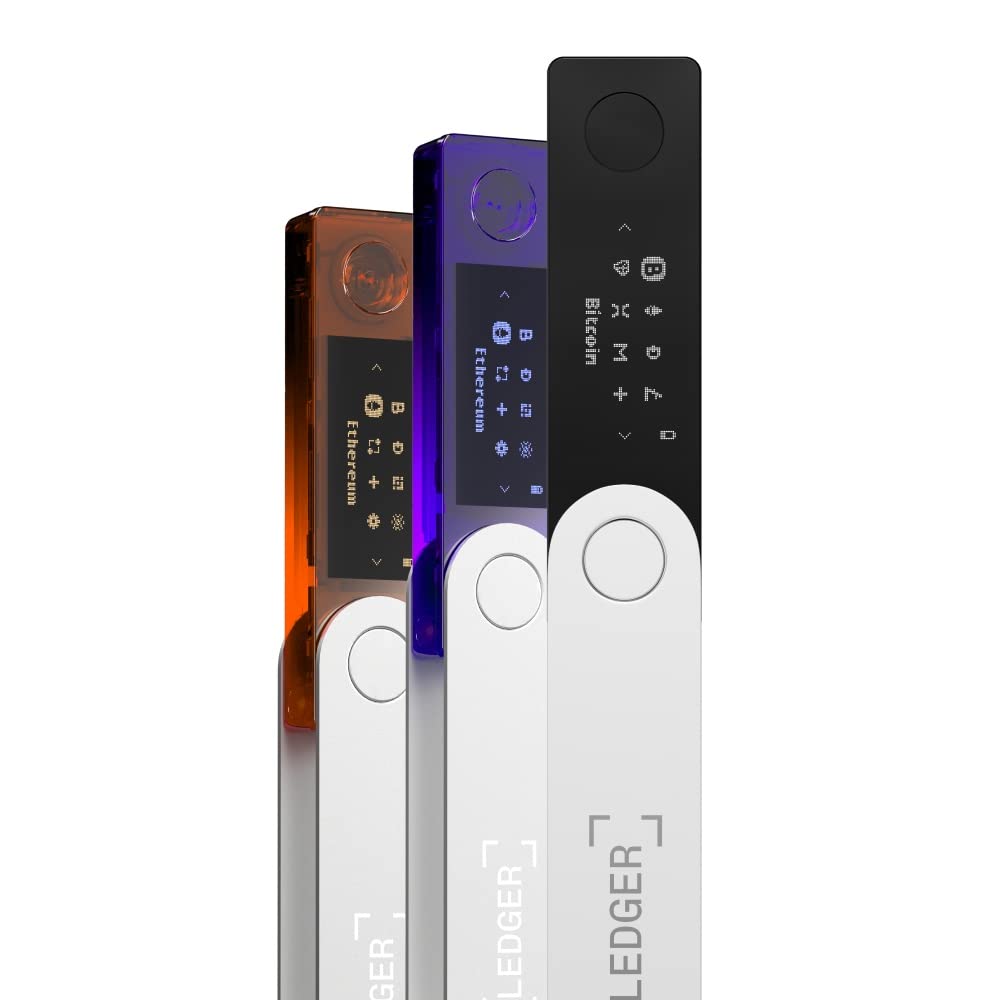 Ledger Nano X (Ónix Negro) - Protege y gestiona Tus cripto y NFTs Desde Cualquier Lugar con Nuestra Billetera de Hardware con Bluetooth®.