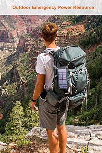 Hiluckey Cargador Solar 26800mAh Power Bank Portátil Batería Externa Inalámbrico con USB C Carga Rápida, 4 Salidas para Smartphones, Tablets