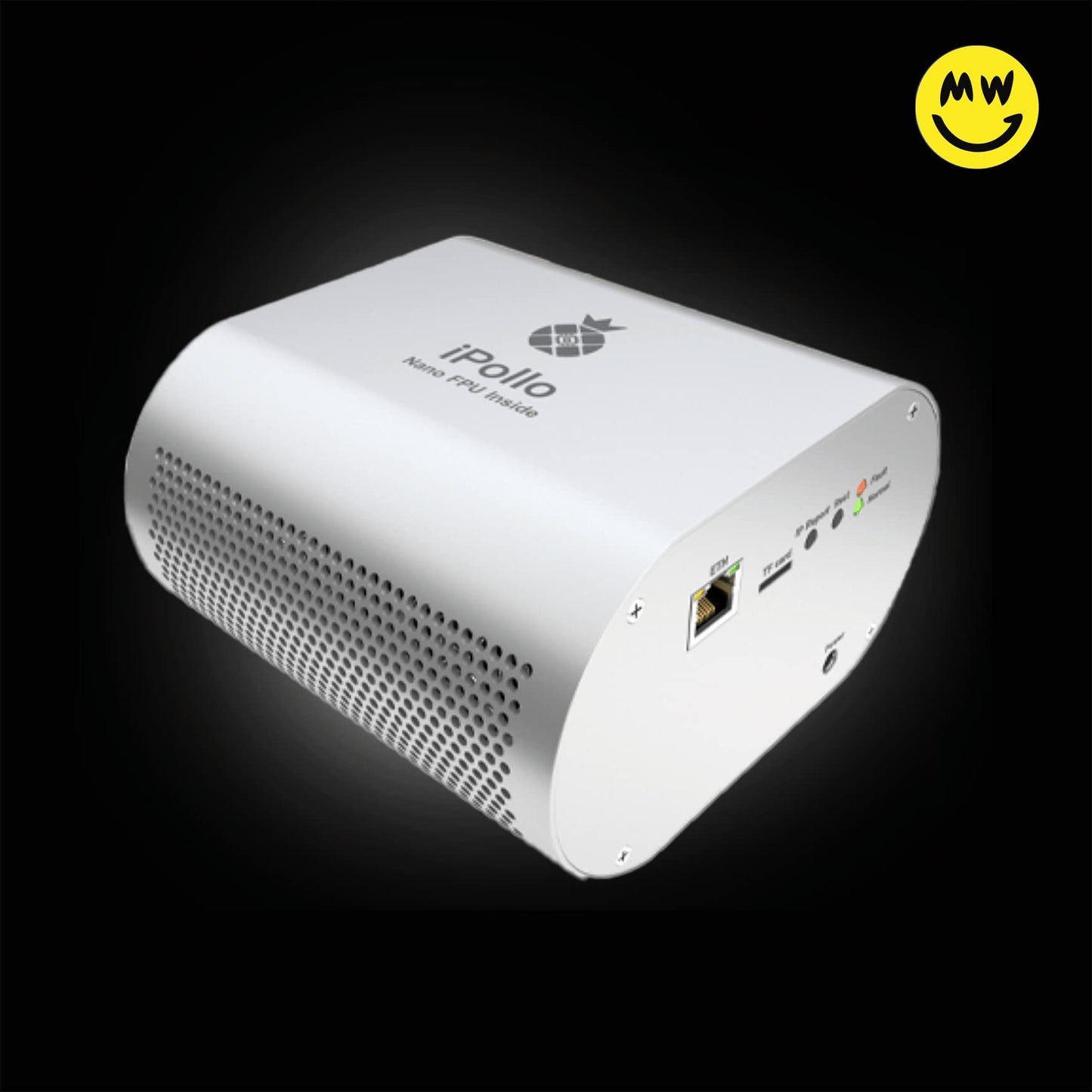 iPollo G1 Mini Minero Asic Miner Crypto Miner 1.2G/s 120W Minero doméstico con fuente de alimentación OEMGMINER