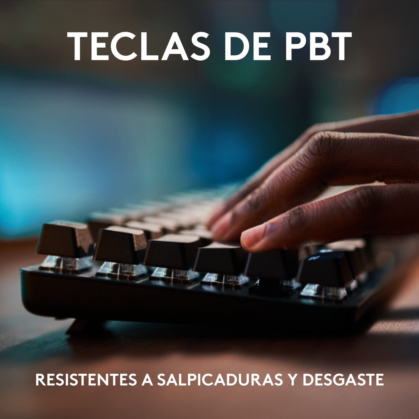 Logitech G413 SE Full-Size Teclado Mecánico para Gaming - Retroiluminado con Interruptores Mecánicos Táctiles, Anti-Ghosting, Compatible con Windows, macOS, Disposición QWERTY Español - Negro