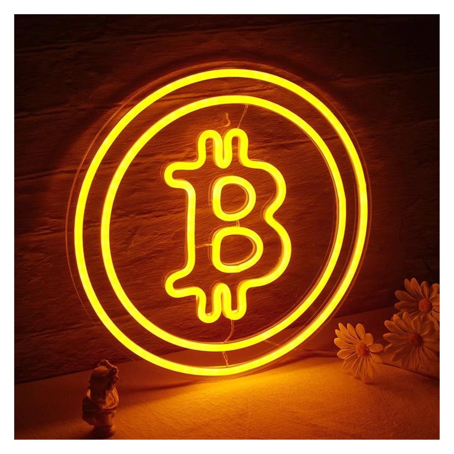 SHOUXI Decoración Lámparas Señales De Luz De Neón LED Bitcoin Bar Restaurante Decoración Tienda Interior Lámpara De Neón Publicidad Comercial Decoración De Pared