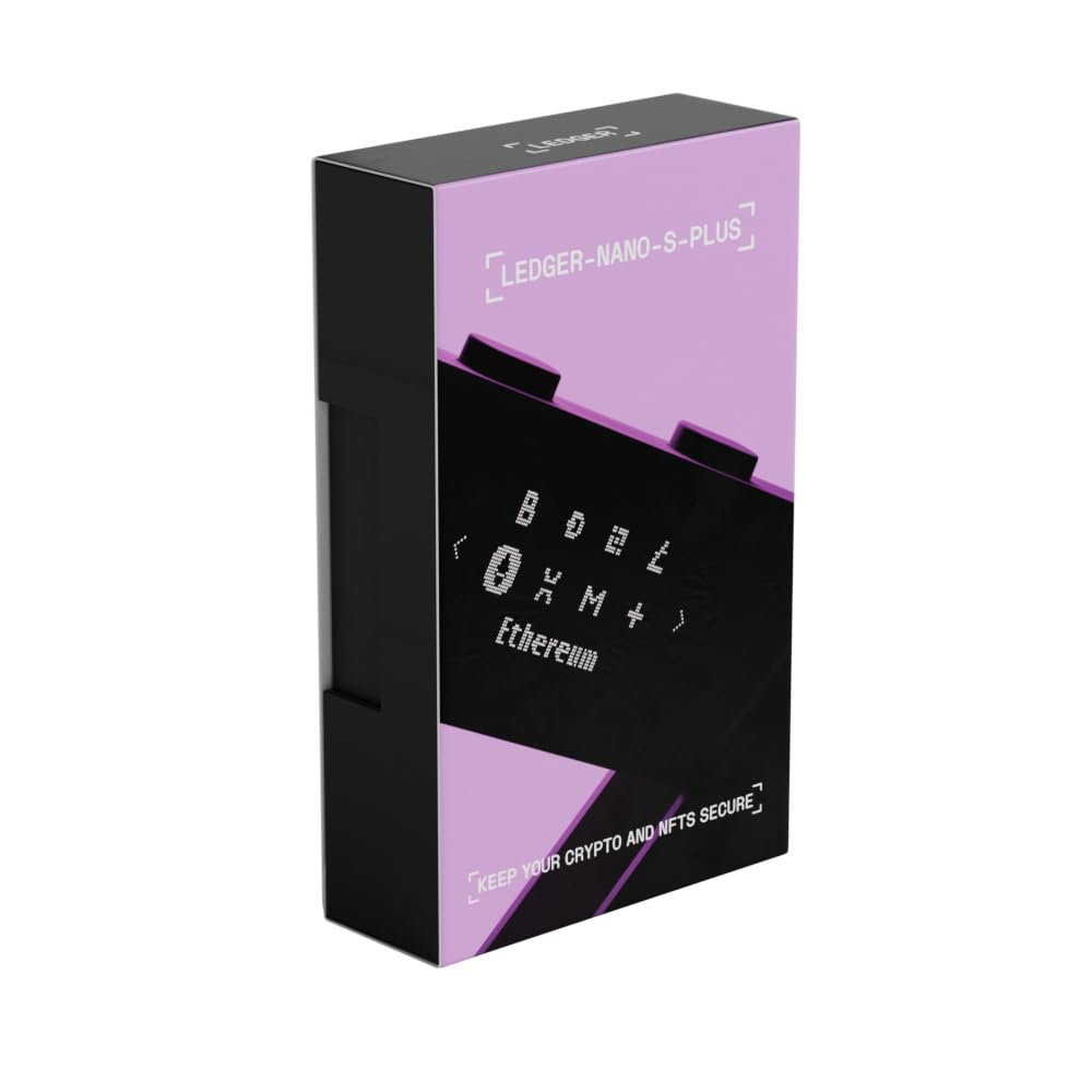 Ledger Nano S Plus - Billetera de Hardware cripto Ledger Nano S Plus (Negro Mate): Protege cripto, NFTs y Tokens