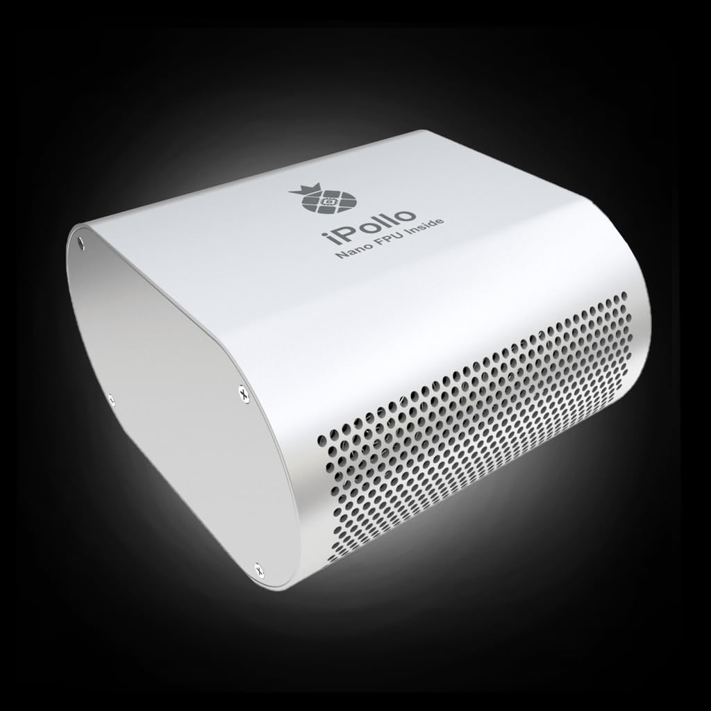 iPollo G1 Mini Minero Asic Miner Crypto Miner 1.2G/s 120W Minero doméstico con fuente de alimentación OEMGMINER