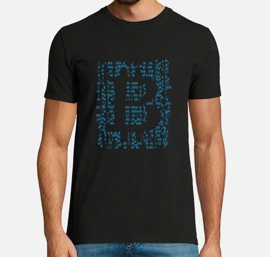 Camiseta de Manga corta Bitcoin
